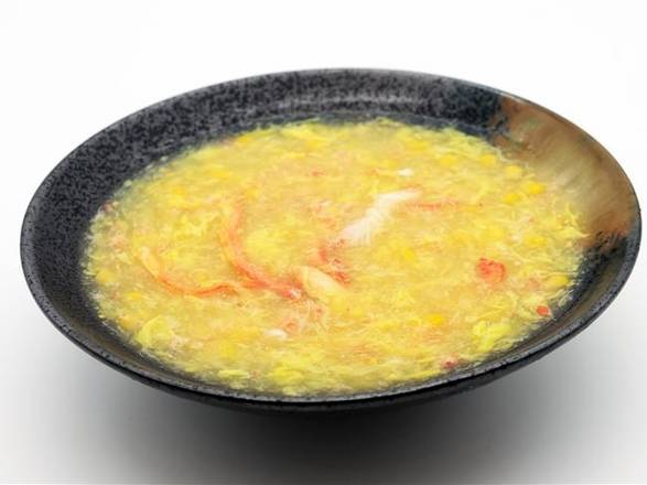 D4 Crab Meat w/ Corn Thick Soup 蟹肉粟米羹